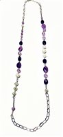 Collana VP Gioielli Donna in Argento Ametista COAR-2-73 - COAR-2-73